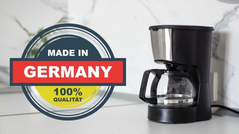 Coffee makers made in Germany