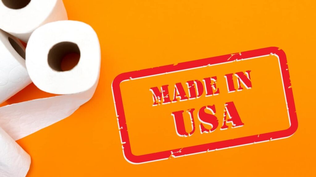 Toilet Paper Made In USA
