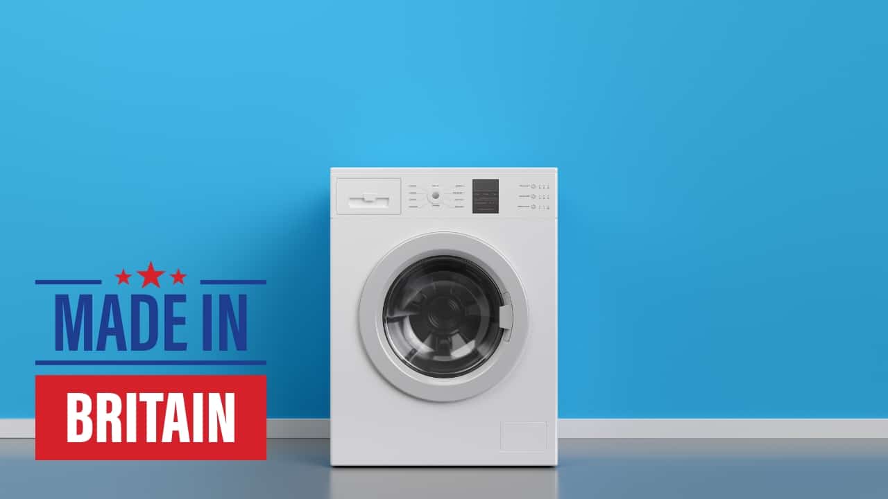 washing machines made in UK